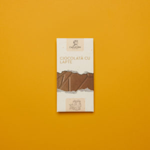 Ciocolată Artizanală Neagră cu Lapte